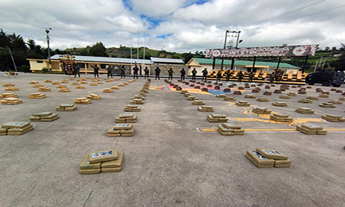 Militares decomisan una tonelada de marihuana en Tulcán