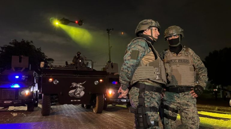 Militares refuerzan Durán con blindados y helicópteros