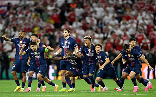 París Saint Germain, bicampeón de la Champions League