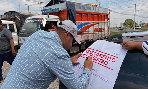 Clausuran piladora por no tener marcador del precio oficial del arroz