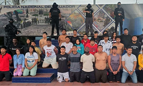Toque de queda deja 671 detenidos vinculados al crimen organizado