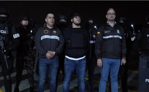 Alias 'Javi', hermano de 'Fito', llegó a Ecuador y llevado a la Cárcel del Encuentro