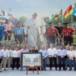 Atlético de Madrid visitó su proyecto formativo con la Junta de Beneficencia
