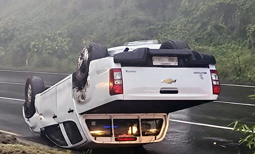 Cierran avenida Simón Bolívar por tres siniestros de tránsito