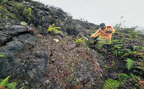 Concluye investigación geotérmica en el volcán Sierra Negra en Galápagos
