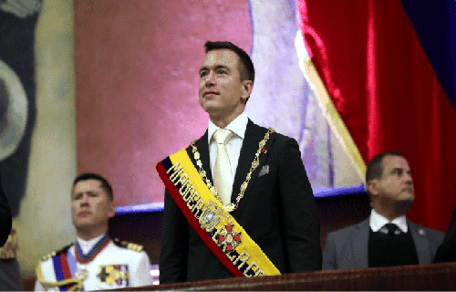 Daniel Noboa sube en ranking de presidentes de Latinoamérica