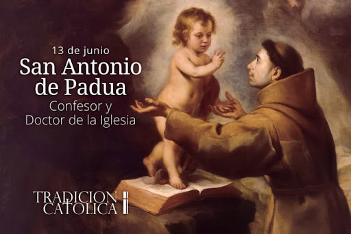 La iglesia celebra a San Antonio de Padua