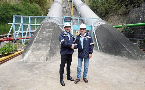 Ministro Juan Carlos Blum visita proyectos eléctricos estratégicos