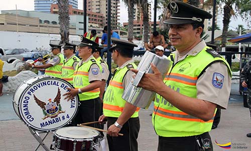 Policía habilita proceso para profesionales con formación musical