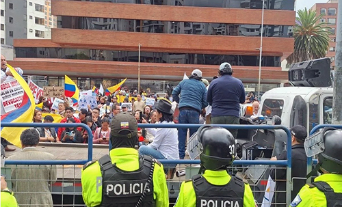 Presentan solicitud de revocatoria de mandato de Daniel Noboa