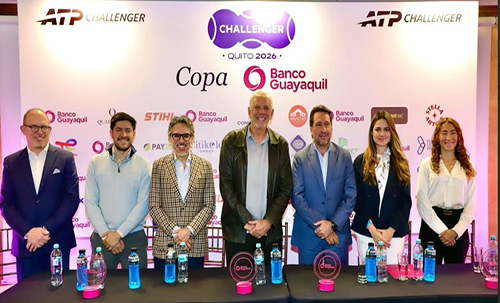 Quito sede del Challenger ATP Copa Banco Guayaquil