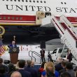 Trump presenta el nuevo avión presidencial Air Force One