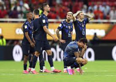 Uruguay perdió con España y quedó apeada del Mundial 2026