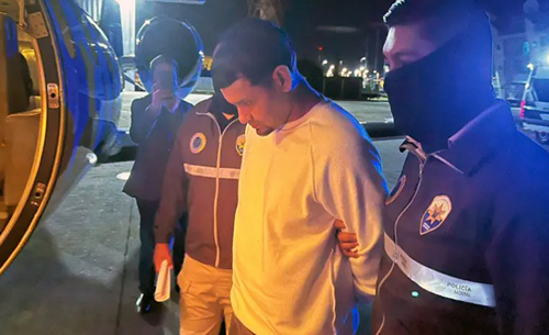 Alias ‘Gato Negro’ llegó a Ecuador y va camino a la cárcel del Encuentro