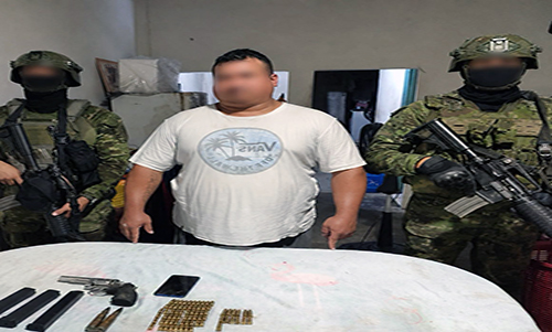 Militares decomisan armas y municiones de Los Tiguerones