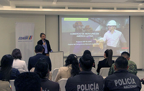 Ministerio del Ambiente realizó taller para el control del mercurio