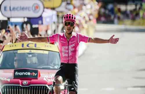Richard Carapaz conquista la etapa 18 del Tour de Francia 2026