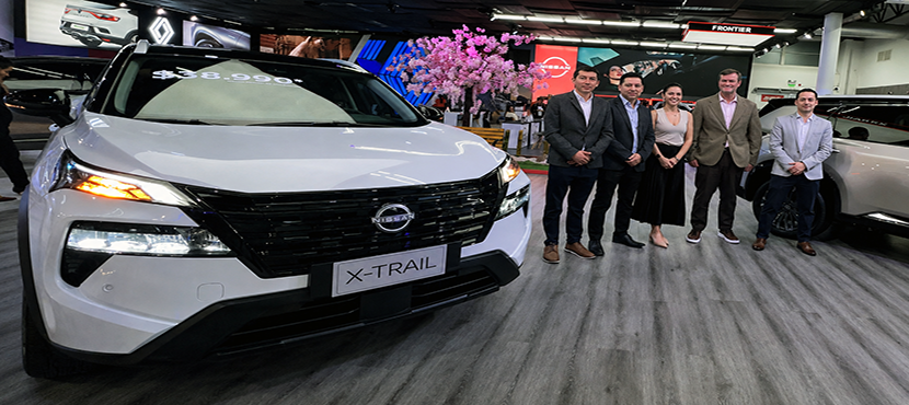 Nissan-X-Trail Nissan presentó en el Autoshow Guayaquil su renovado portafolio con el nuevo X-Trail
