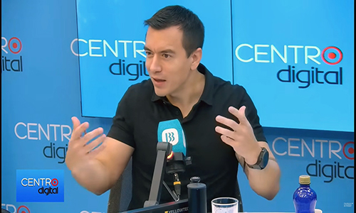 Daniel Noboa: 'El Centro de Inteligencia permitió la captura de alias Fito'
