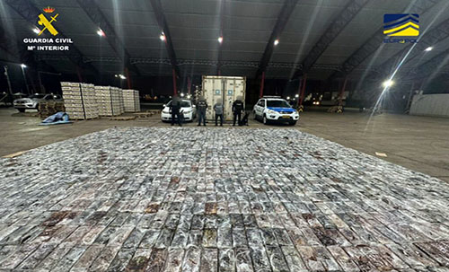 Desarticulan red internacional que sacaba cocaína desde Ecuador hacia España