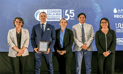 Ecuador se incorpora a la Red Meteorológica Mundial