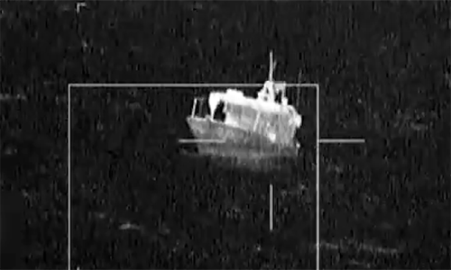 EEUU intercepta presunta embarcación de narcotráfico con ayuda de Ecuador