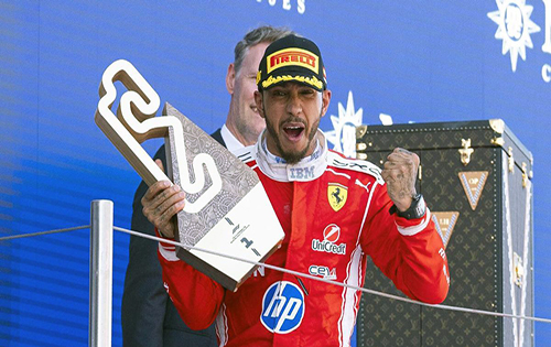 El renacido Hamilton: ni las sanciones pueden con él