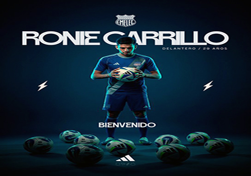 Emelec ficha a Ronie Carrillo, segundo goleador de la LigaPro