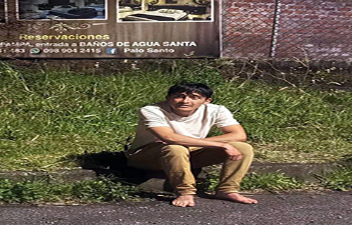 Hallan con vida a Pablo Llanes Páramo en Baños