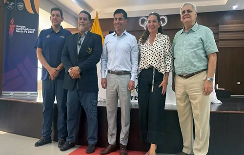 Jefferson Pérez asume la presidencia del Comité Olímpico Ecuatoriano
