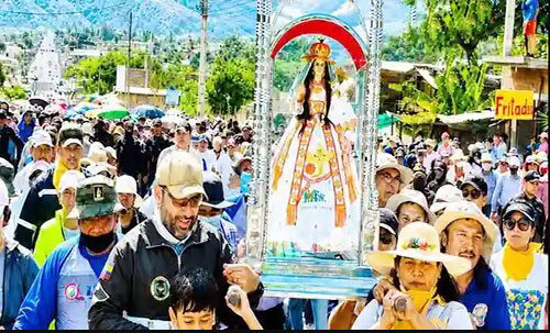 La Virgen del Cisne arriba hoy a Catamayo