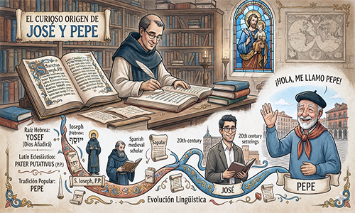 ¿Por qué a los José les dicen “Pepe”? Un curioso viaje por la historia de los nombres