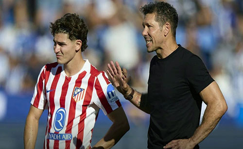 Preocupación en el Atlético de Madrid con Julián Álvarez