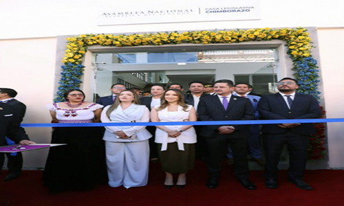 Asamblea Nacional inaugura la Casa Legislativa de Chimborazo
