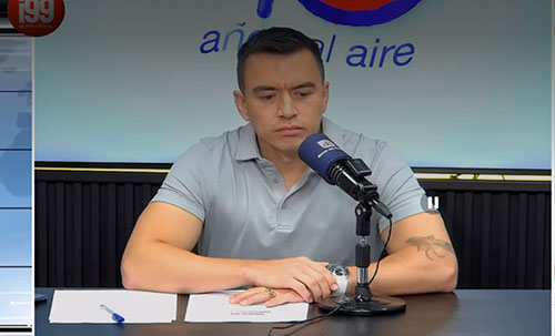 Daniel Noboa: "Panamá nos puede vender energía a muy buen precio"