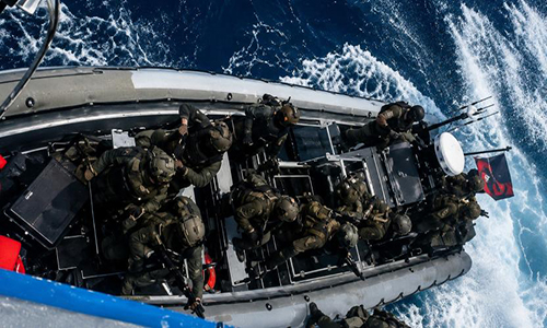 Marina estadounidense interceptan embarcación ecuatoriana en altamar