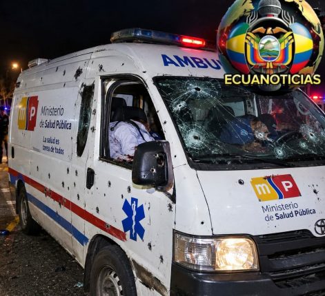 Sicarios asesinan a médico y chofer en una ambulancia
